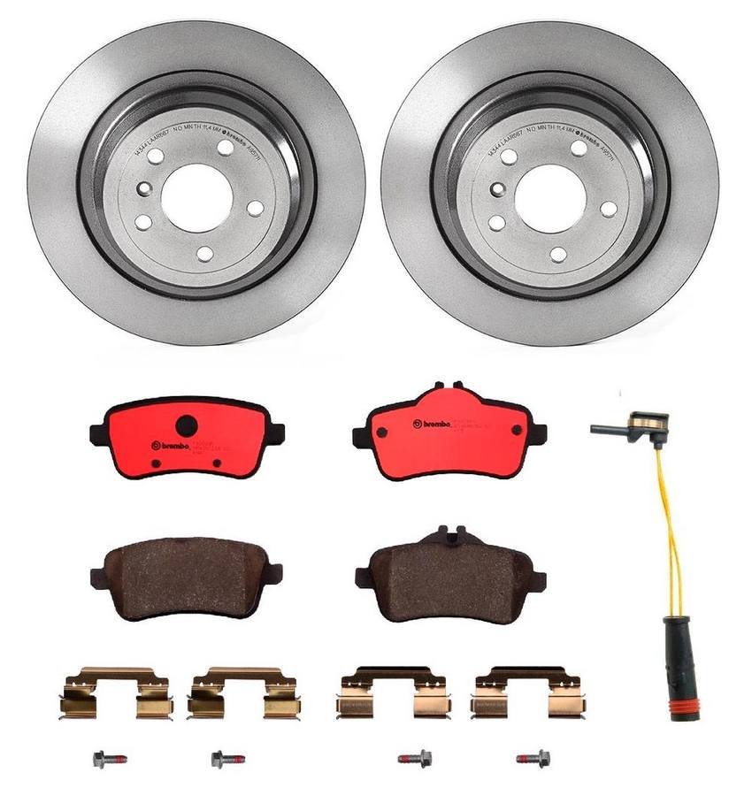 Brembo Brakes Kit - Pads and Rotors Rear (325mm) (Ceramic)